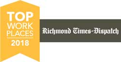 Richmond Times-Dispatch Top Places To Work logo