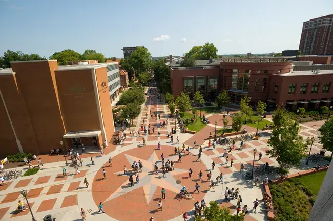 Virginia Commonwealth University "Compass" on their Monroe Park campus