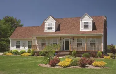 A suburban home.
